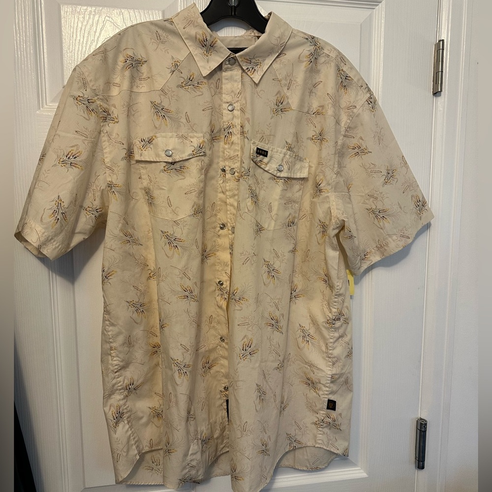 Howler Brothers Men's H Bar B Snapshirt Button Down Shirt XL Extra Large